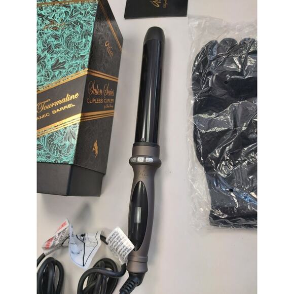 Aria Beauty - Stand Out Salon Series 1.25 " Black Infrared Curler Ceramic - Picture 12 of 16